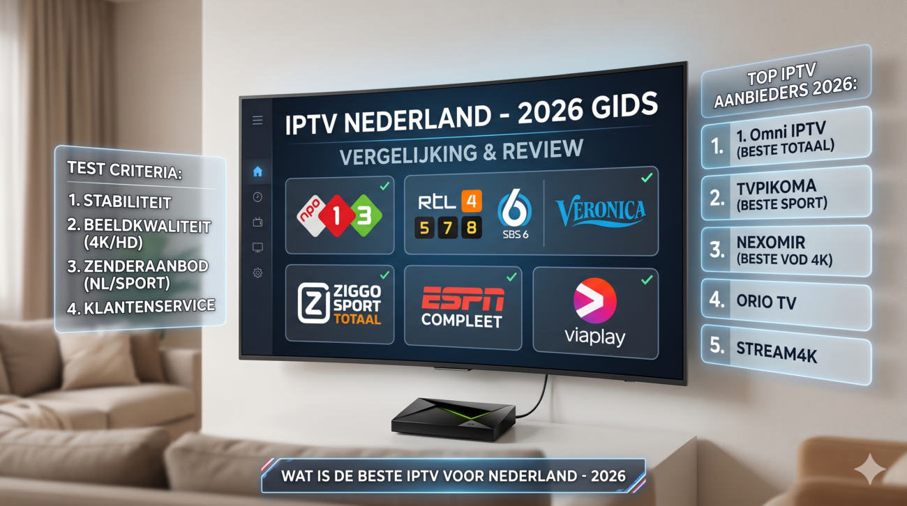wat is de beste iptv voor nederland